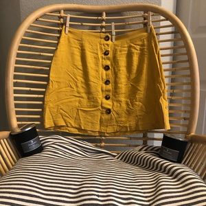 Yellow skirt
